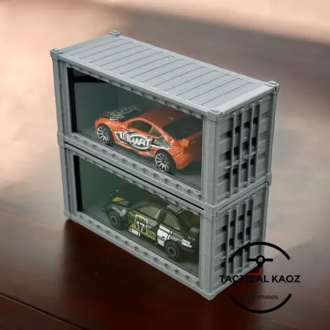 Stackable Display Shipping Containers Hot Wheels / Matchbox