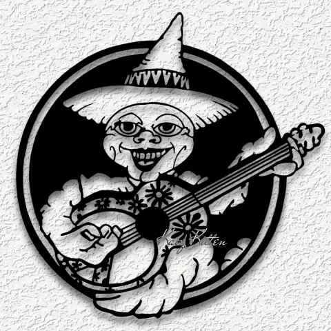 Wormtown logo wall art Camp KeeWanee Music Festival home decor