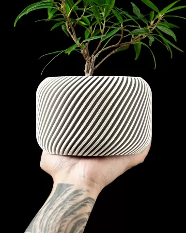 Slant Planter Pot by MODERN MACHINE