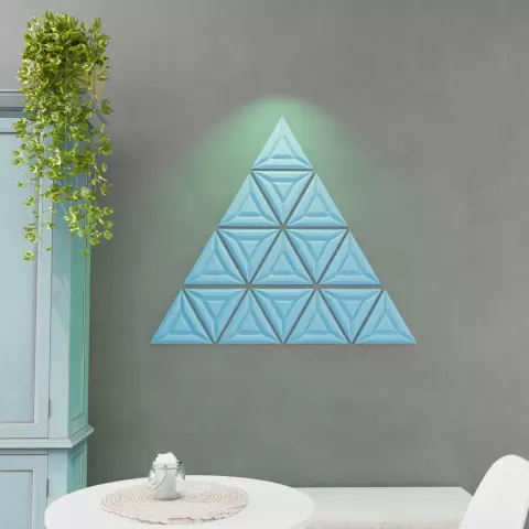3d wall panel decor "triangles" - Dcubex studio