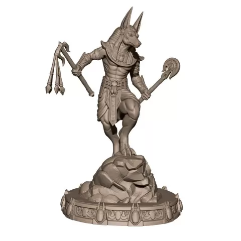 Anubis: The Soul-Steward of the Duat (6th Anniversary Special) by MiniaturesCraze
