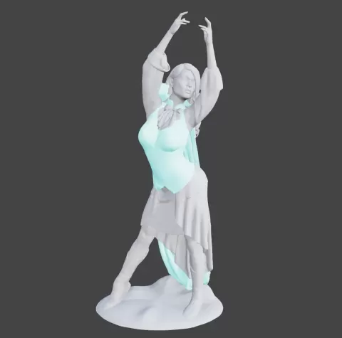 Elf Casting Spell - Edna Lab