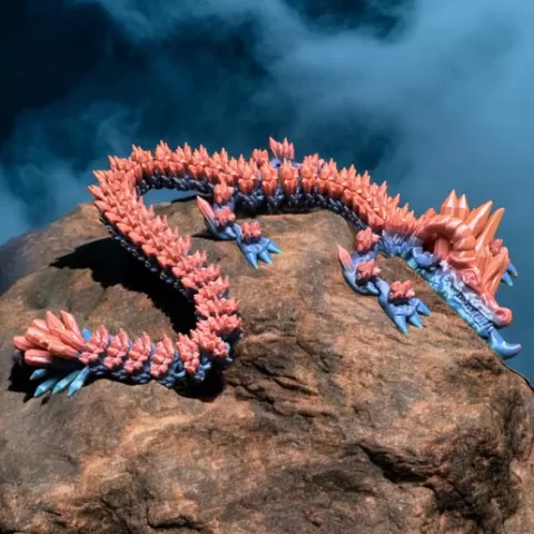 V2 AMETHYST CLUSTER DRAGON