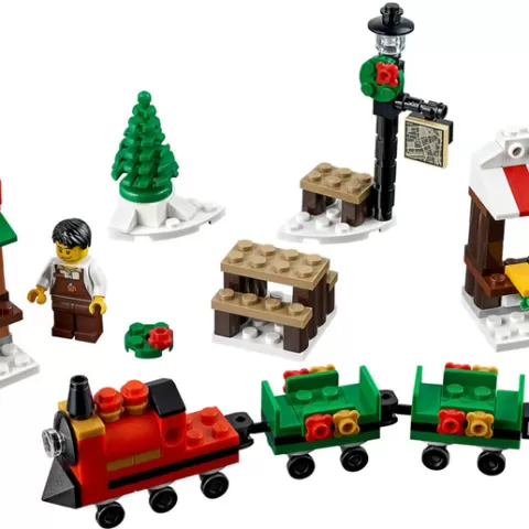 PixelBricks3D - Christmas Train Ride 🚂🎄❄️