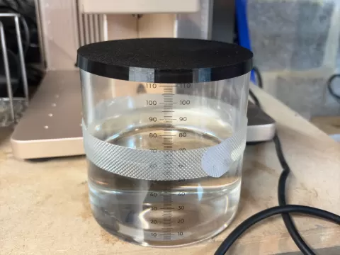 Lid for xTool F2 Ultra UV sphere engraving oil jar