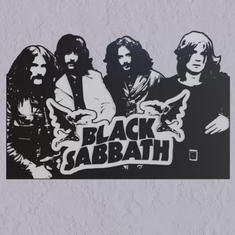 BLACK SABBATH - FLAT RELIEF