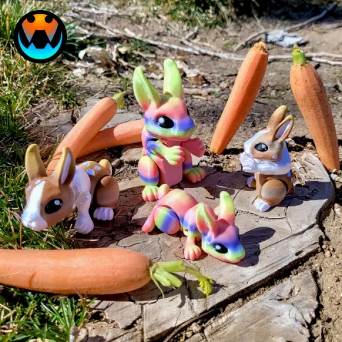 Tiny Bunny by Cinderwing3D