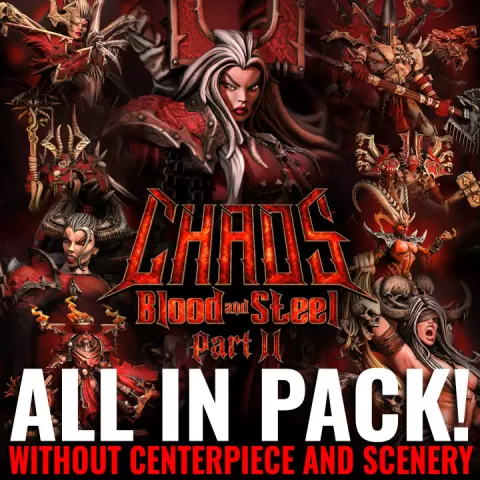 Chaos Blood and Steel Part 2 (without Centerpiece and Scenery) by Heroes Infinite