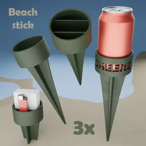 Beach Holders for Cans, Snacks & Essential 🍹 - EniNiDesign