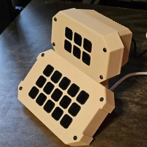 Reto-futuristic Streamdeck case