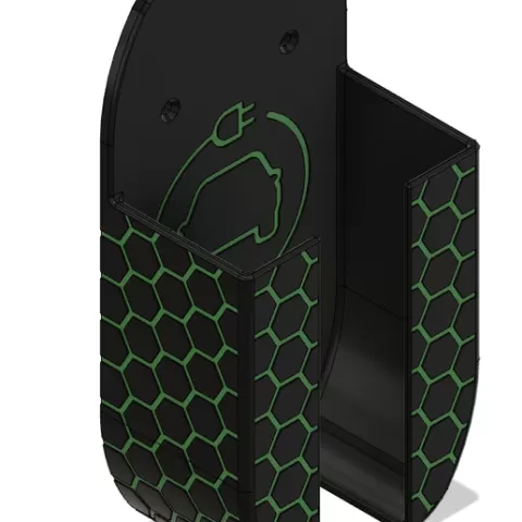 Wall bracket for electric car charger