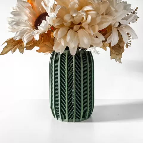 The Inso Vase, Modern and Unique Home Decor for Dried and Preserved Flower Arrangement | STL File by MODERN MACHINE