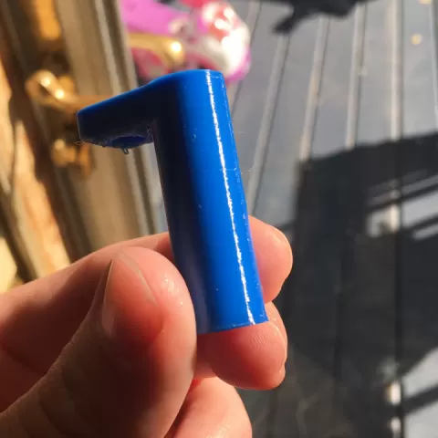 Tent stake cap by Kelby Jackson