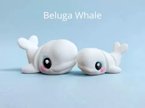 Beluga Whale Flexi