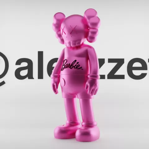 Kaws Barbie