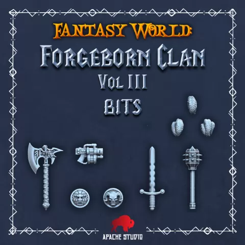 Forgeborn Clan III: Bits by Apache-Studio