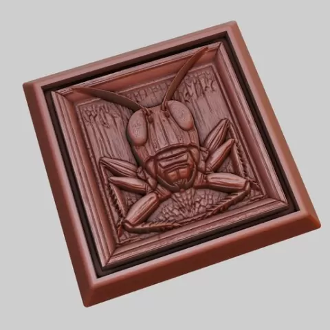 Grasshopper Animal 3D Model for CNC Router Laser & 3D Printer