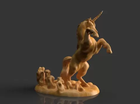 statuette Unicorn - Ha333aP