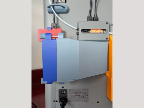 P2S Abluft-Krümmer mit Filter für Bambu Abluft-Kit
