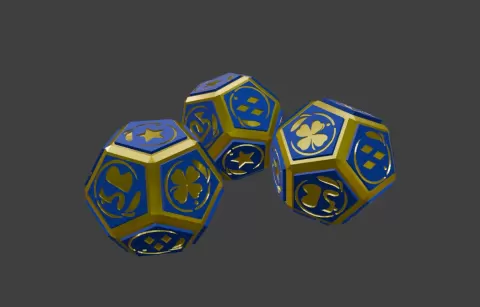AVENTURINE DICE