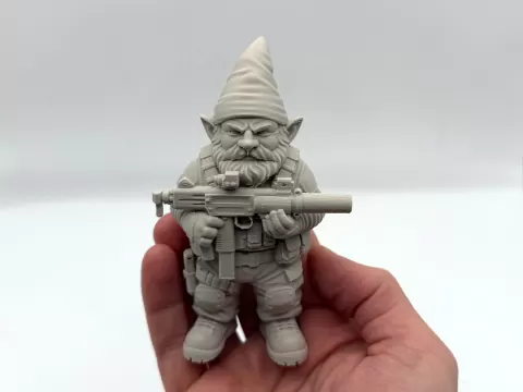 Tactical Uzi Garden Gnome