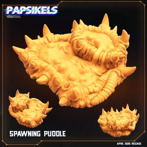 SPAWNING PUDDLE by PAPSIKELS MINIATURES