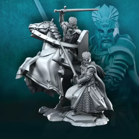 High Humans King with Helmet | High Humans | Davale Games | Fantasy by Davale Games ©