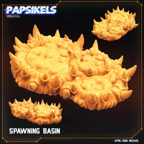 SPAWNING BASIN by PAPSIKELS MINIATURES
