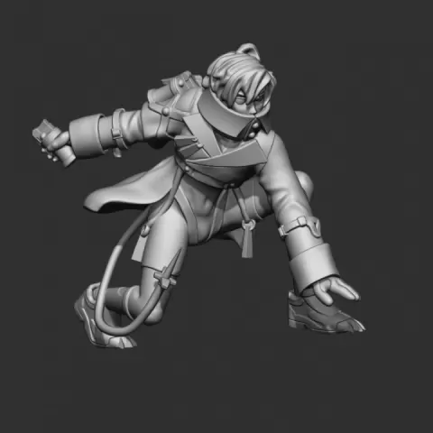Holostars Machina X Flayon 32mm Fan Sculpt by Avisen's Creations