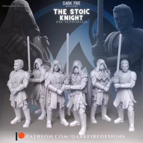 Stoic Knight by Dark Fire Designs