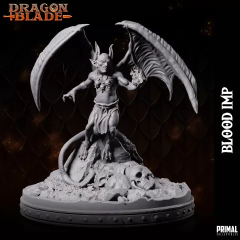Creature - Blood Imp C- November 2023 - DRAGONBLADE- MASTERS OF DUNGEONS QUEST by PRIMAL Collectibles