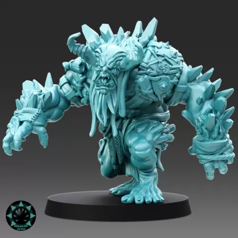 Snow Troll - Norsemen - Brutal Drakkar - Fantasy Football by Realm of Paths