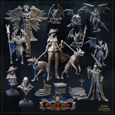 Cursed in Stone by Great Grimoire