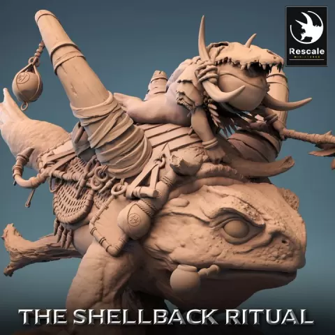 ShellBack Mount Jump by Rescale Miniatures