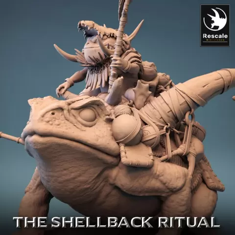 ShellBack Mount Family by Rescale Miniatures