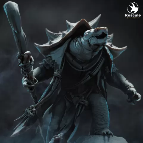 ShellBack ShellSpike Turtle by Rescale Miniatures