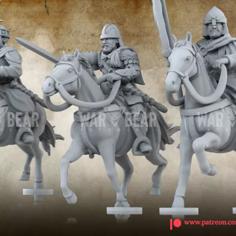 First crusade byzantine high command by BattleCat Miniatures