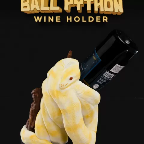 Ball Python Wine Holder by Stlflix