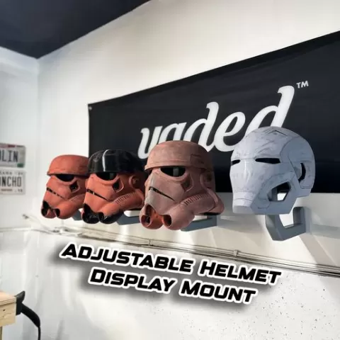 Adjustable Helmet Display Mount