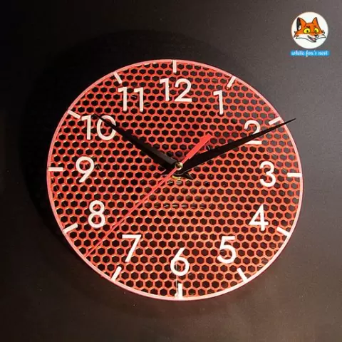Honeycomb Clock