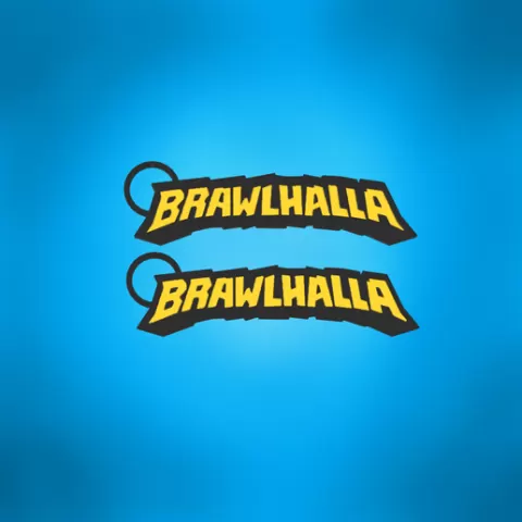 Brawlhalla Logo Keychains (2 Pack)
