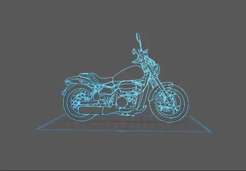 Keeway - RKV 125 Wall Art