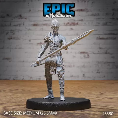 Slave Lancer / Alien Race Resistance / Astral Warrior / Space Minion Fighter / Cosmic Rebel / Planar Encounter by Epic-Miniatures