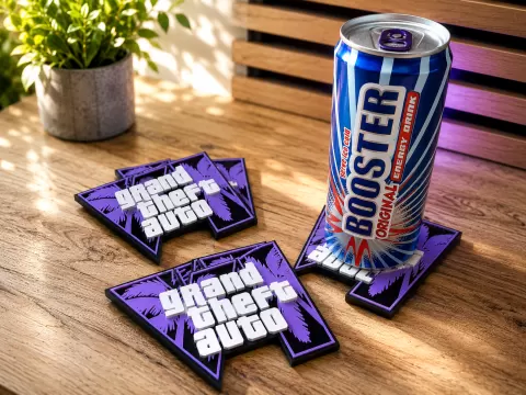 GTA VI Untersetzer / PlayStation /Grand Theft Auto