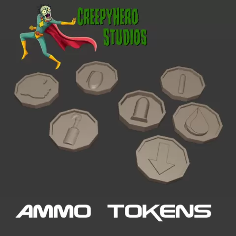 Gaslands Token Set by Michael Crossman