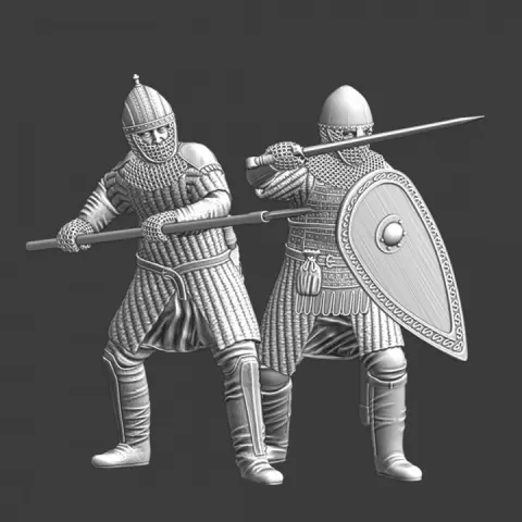 Medieval Kyiv Militiamen - City Guards by Northern Crusades Miniatures