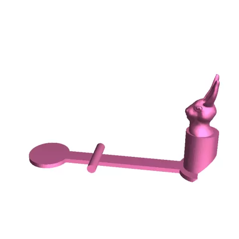 Cat toy Jack-in-the-box - Botcan3D