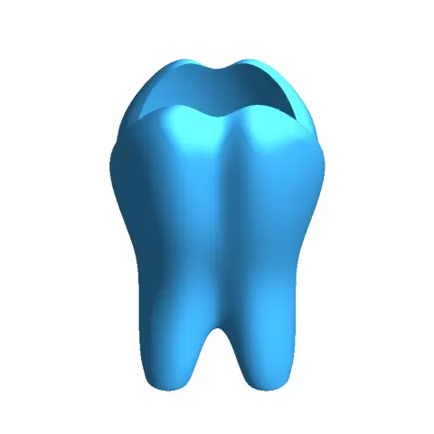 Cup toothbrush