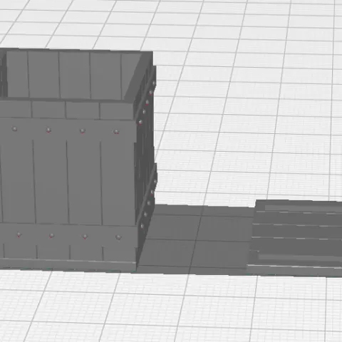 Wooden Crate With Lid