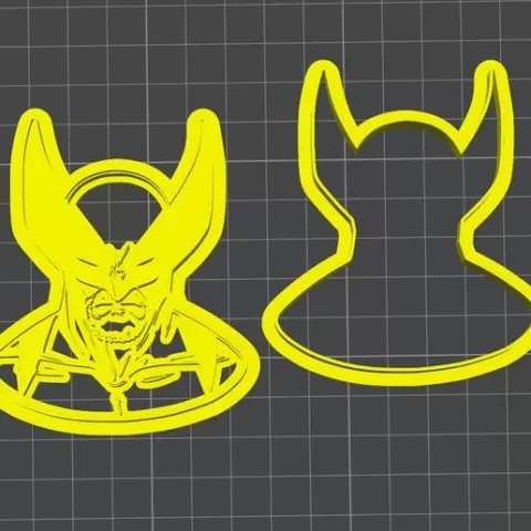 Wolverine cookie cutter